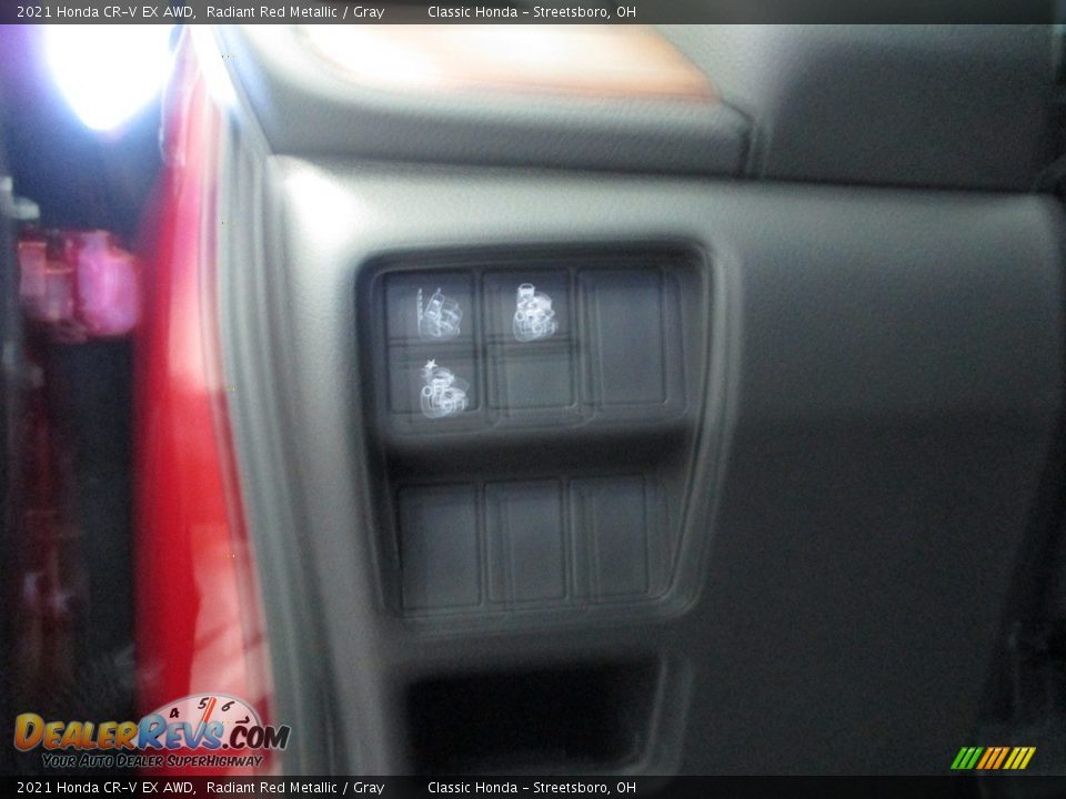 2021 Honda CR-V EX AWD Radiant Red Metallic / Gray Photo #30