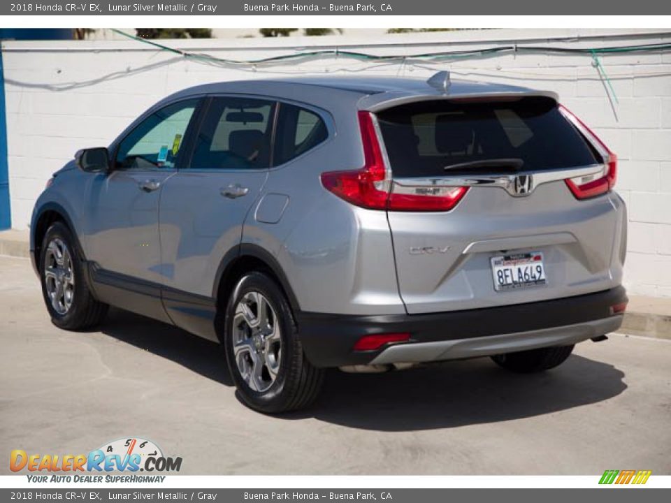 2018 Honda CR-V EX Lunar Silver Metallic / Gray Photo #2