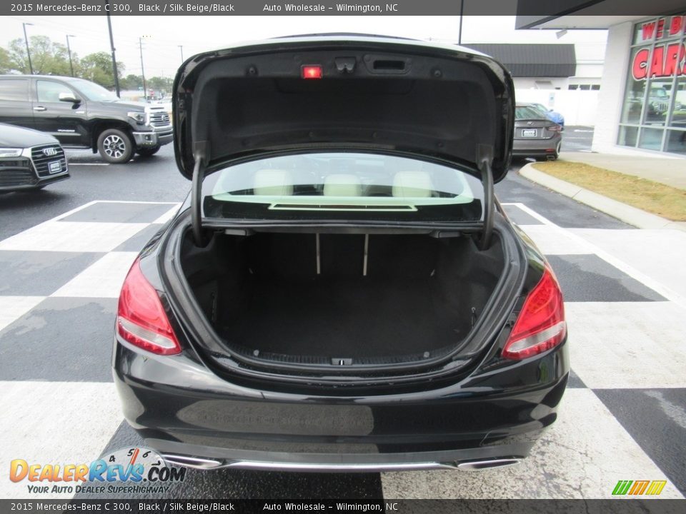 2015 Mercedes-Benz C 300 Black / Silk Beige/Black Photo #5