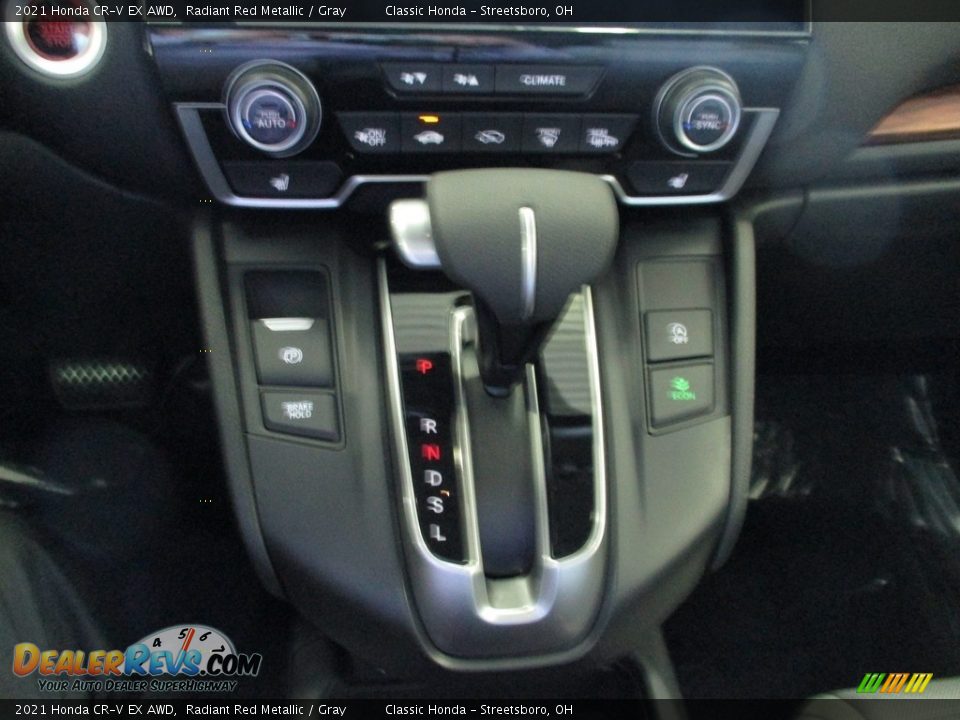 2021 Honda CR-V EX AWD Radiant Red Metallic / Gray Photo #35