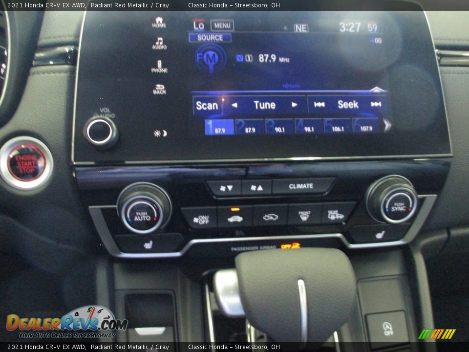 2021 Honda CR-V EX AWD Radiant Red Metallic / Gray Photo #36