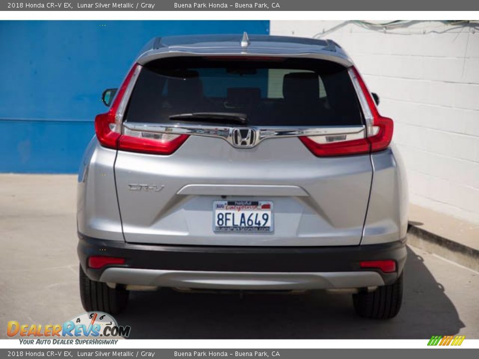 2018 Honda CR-V EX Lunar Silver Metallic / Gray Photo #9