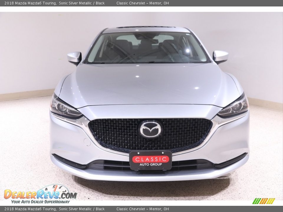 2018 Mazda Mazda6 Touring Sonic Silver Metallic / Black Photo #2