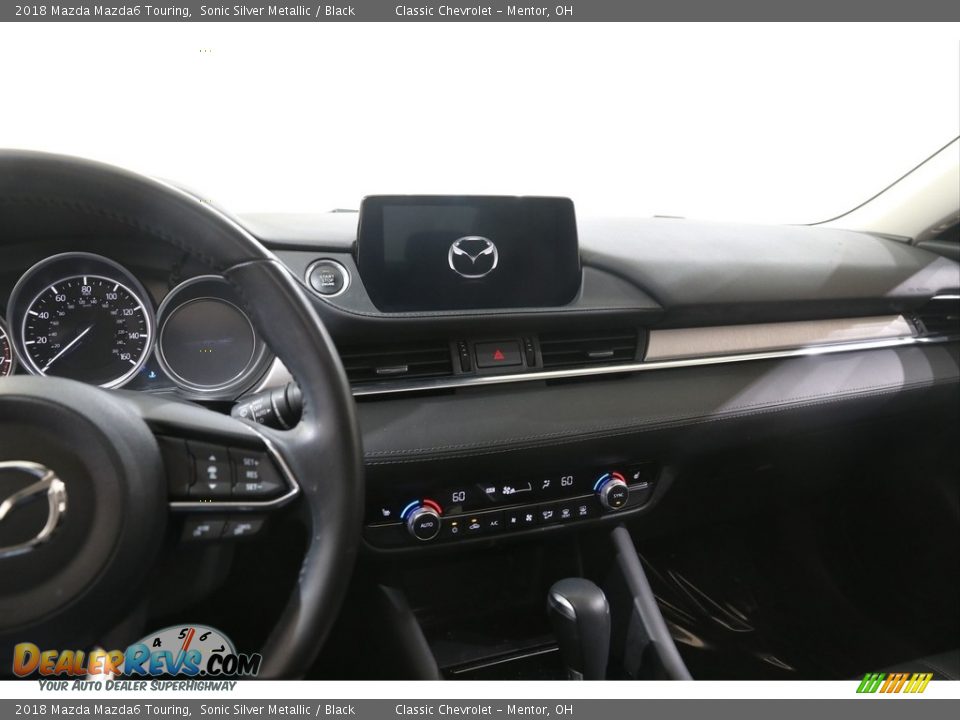 2018 Mazda Mazda6 Touring Sonic Silver Metallic / Black Photo #9