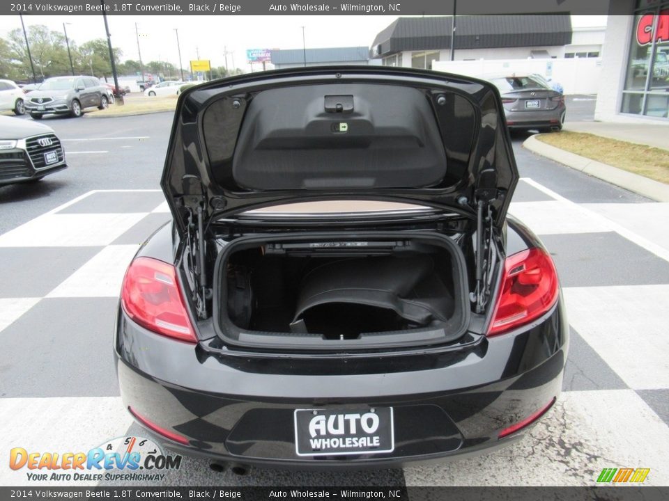 2014 Volkswagen Beetle 1.8T Convertible Black / Beige Photo #5