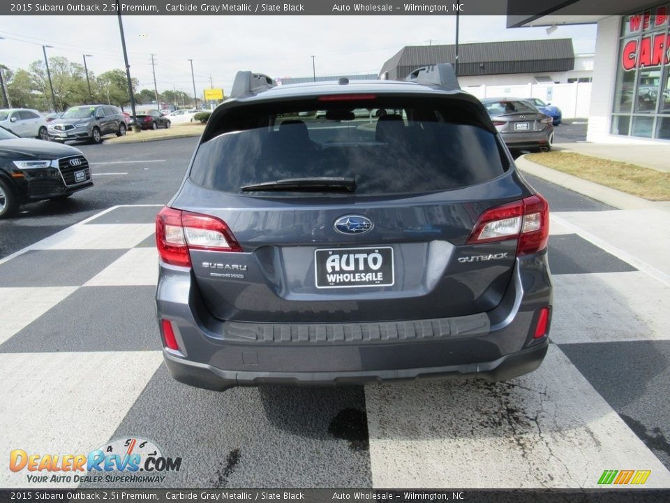 2015 Subaru Outback 2.5i Premium Carbide Gray Metallic / Slate Black Photo #4