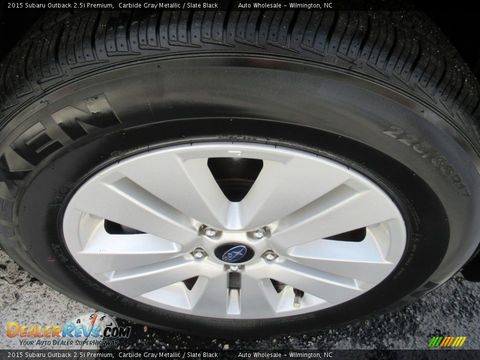2015 Subaru Outback 2.5i Premium Carbide Gray Metallic / Slate Black Photo #7