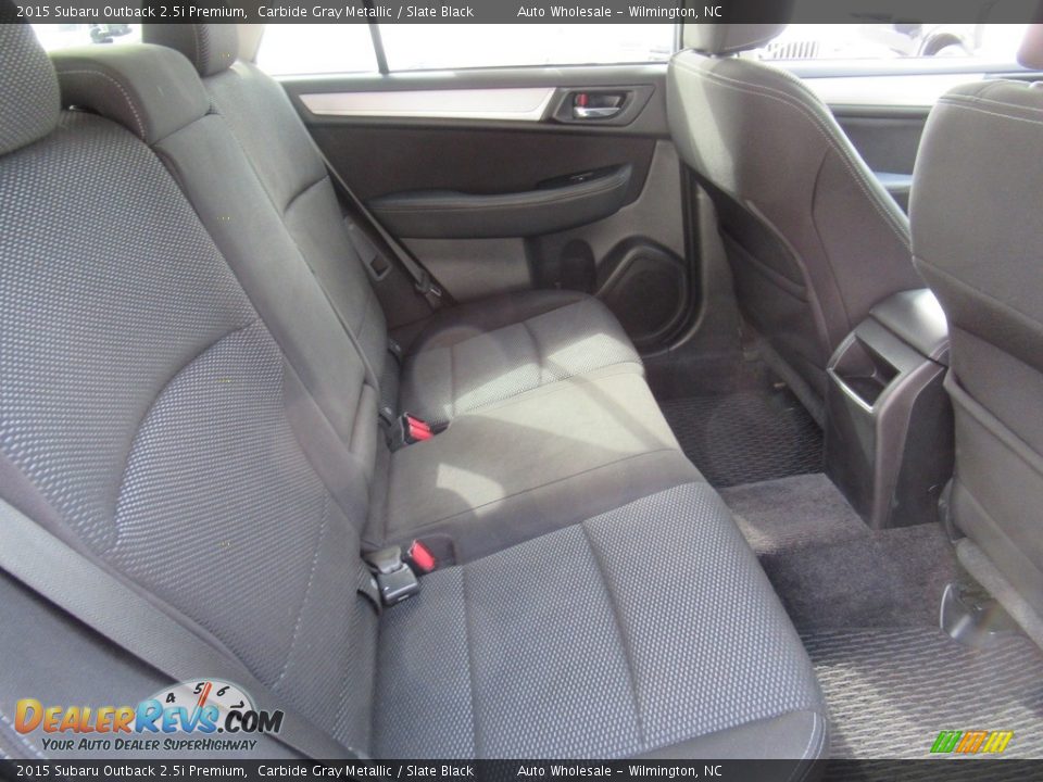 2015 Subaru Outback 2.5i Premium Carbide Gray Metallic / Slate Black Photo #14