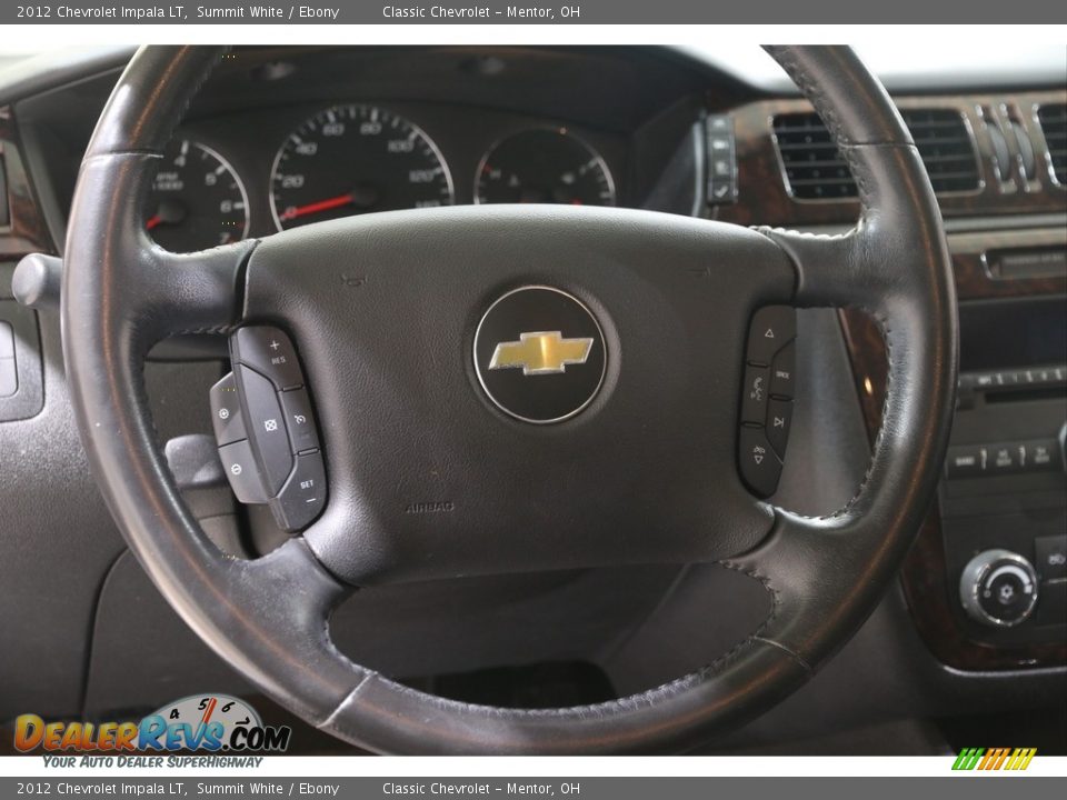 2012 Chevrolet Impala LT Summit White / Ebony Photo #7