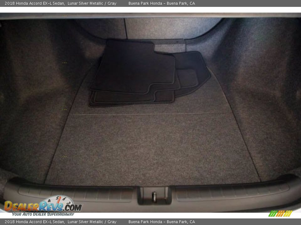 2018 Honda Accord EX-L Sedan Lunar Silver Metallic / Gray Photo #21