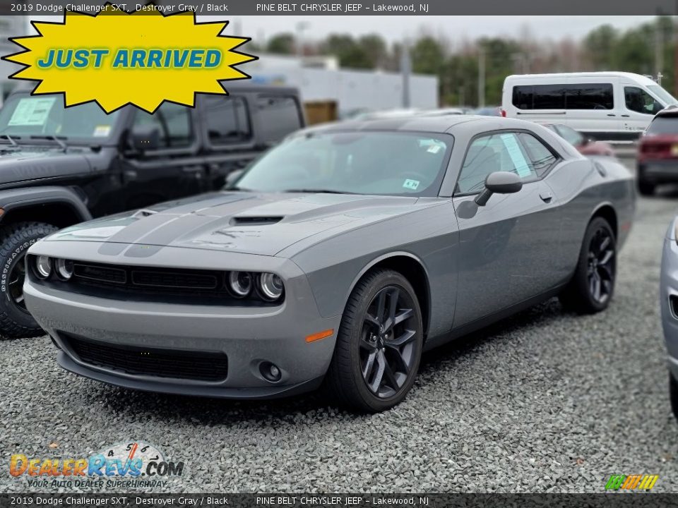 2019 Dodge Challenger SXT Destroyer Gray / Black Photo #1