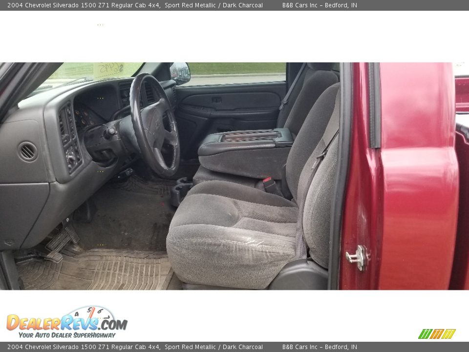 2004 Chevrolet Silverado 1500 Z71 Regular Cab 4x4 Sport Red Metallic / Dark Charcoal Photo #8