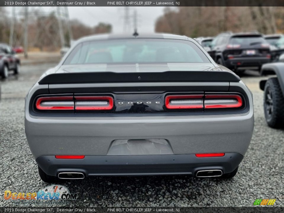 2019 Dodge Challenger SXT Destroyer Gray / Black Photo #4