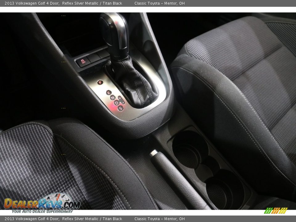 2013 Volkswagen Golf 4 Door Reflex Silver Metallic / Titan Black Photo #11