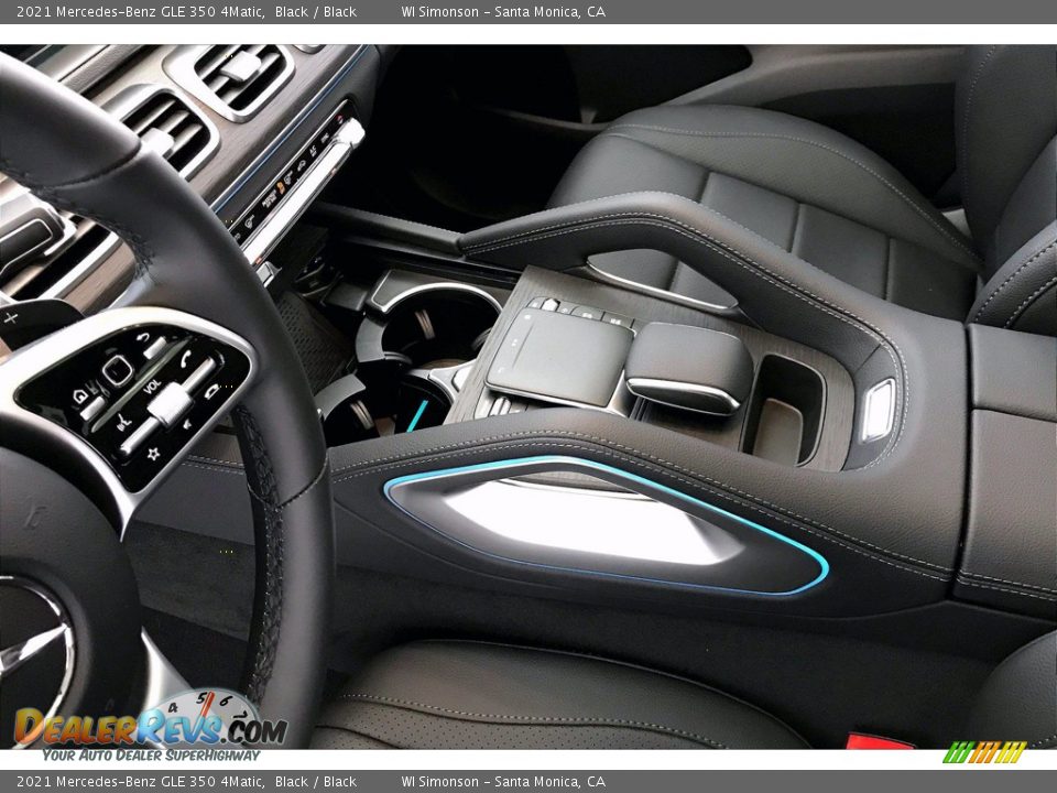 2021 Mercedes-Benz GLE 350 4Matic Black / Black Photo #7