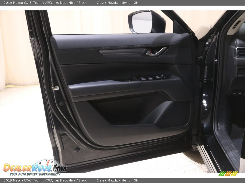 2019 Mazda CX-5 Touring AWD Jet Black Mica / Black Photo #4