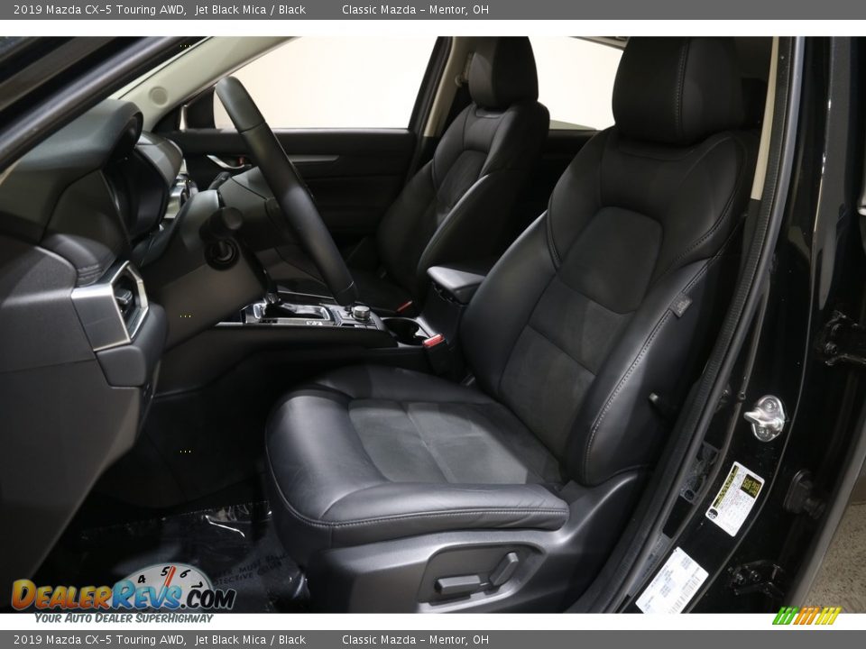 2019 Mazda CX-5 Touring AWD Jet Black Mica / Black Photo #5
