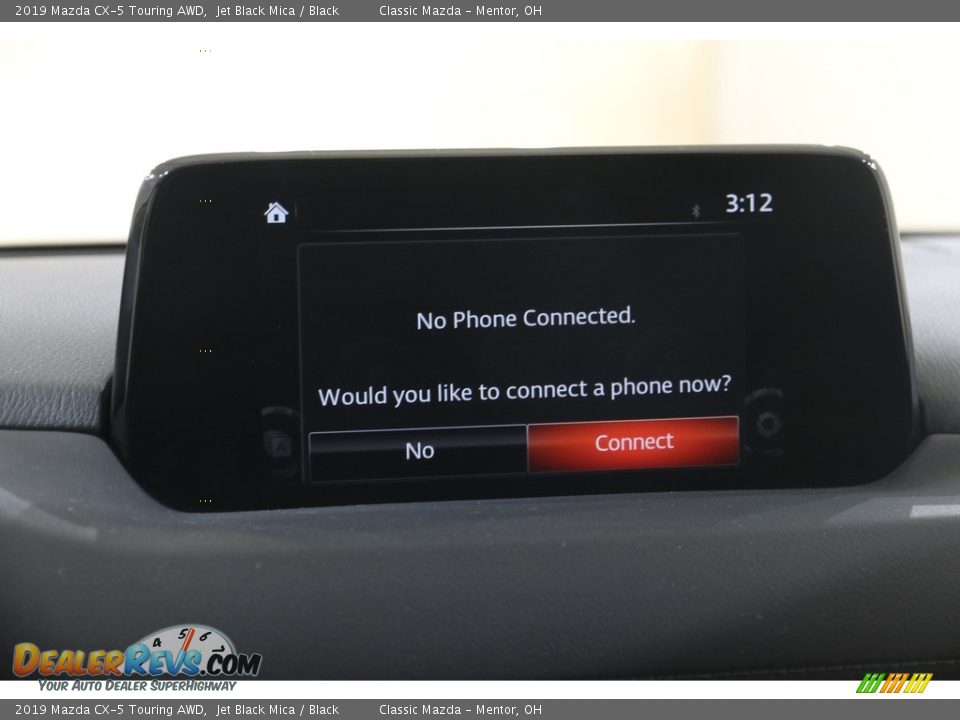 2019 Mazda CX-5 Touring AWD Jet Black Mica / Black Photo #10