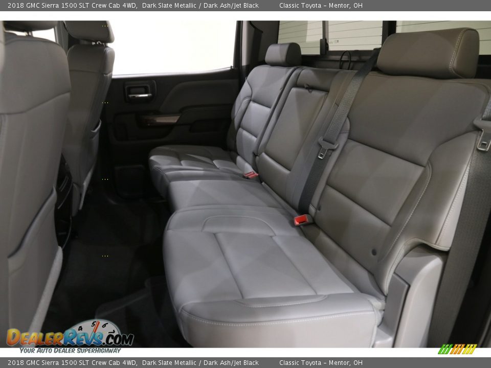 2018 GMC Sierra 1500 SLT Crew Cab 4WD Dark Slate Metallic / Dark Ash/Jet Black Photo #18