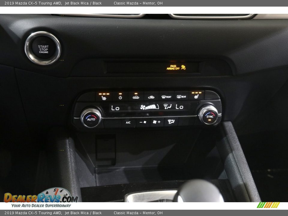 2019 Mazda CX-5 Touring AWD Jet Black Mica / Black Photo #12