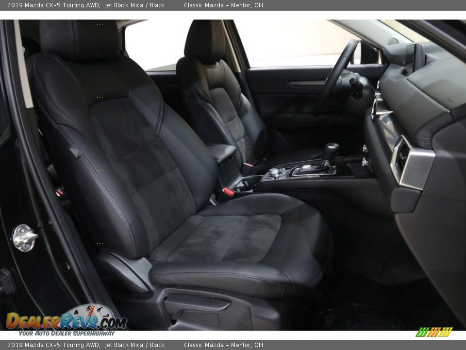 2019 Mazda CX-5 Touring AWD Jet Black Mica / Black Photo #14