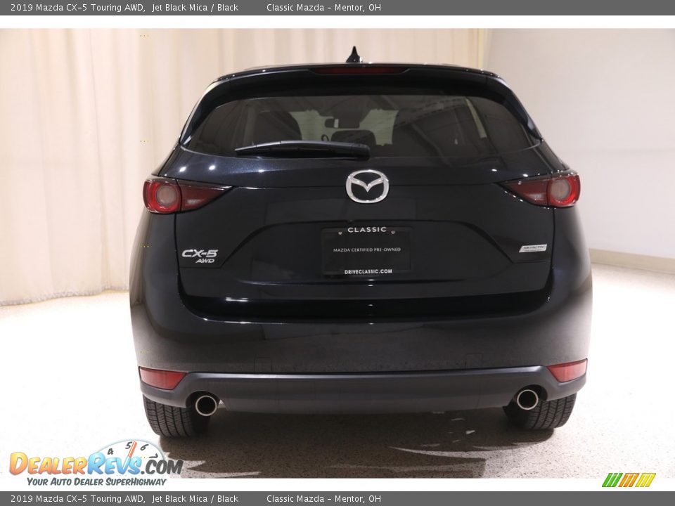 2019 Mazda CX-5 Touring AWD Jet Black Mica / Black Photo #17