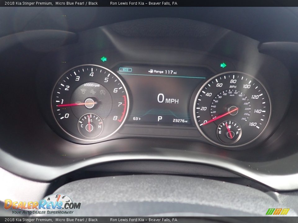 2018 Kia Stinger Premium Gauges Photo #17
