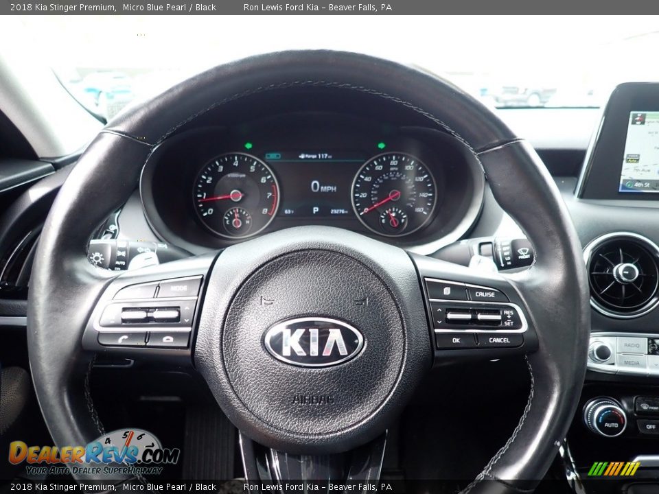 2018 Kia Stinger Premium Steering Wheel Photo #18