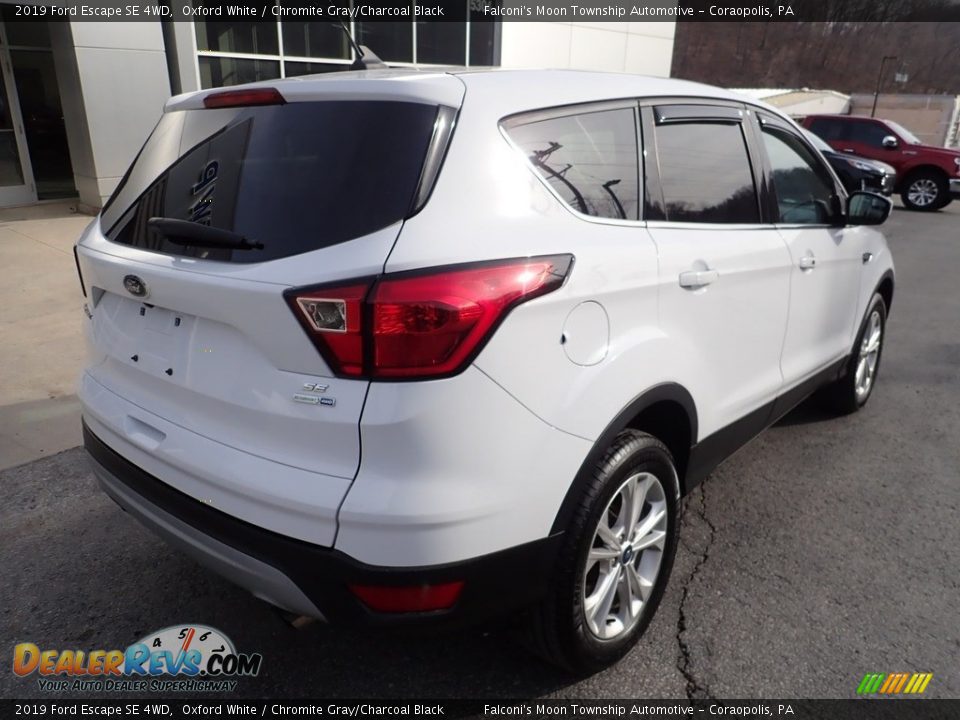 2019 Ford Escape SE 4WD Oxford White / Chromite Gray/Charcoal Black Photo #2