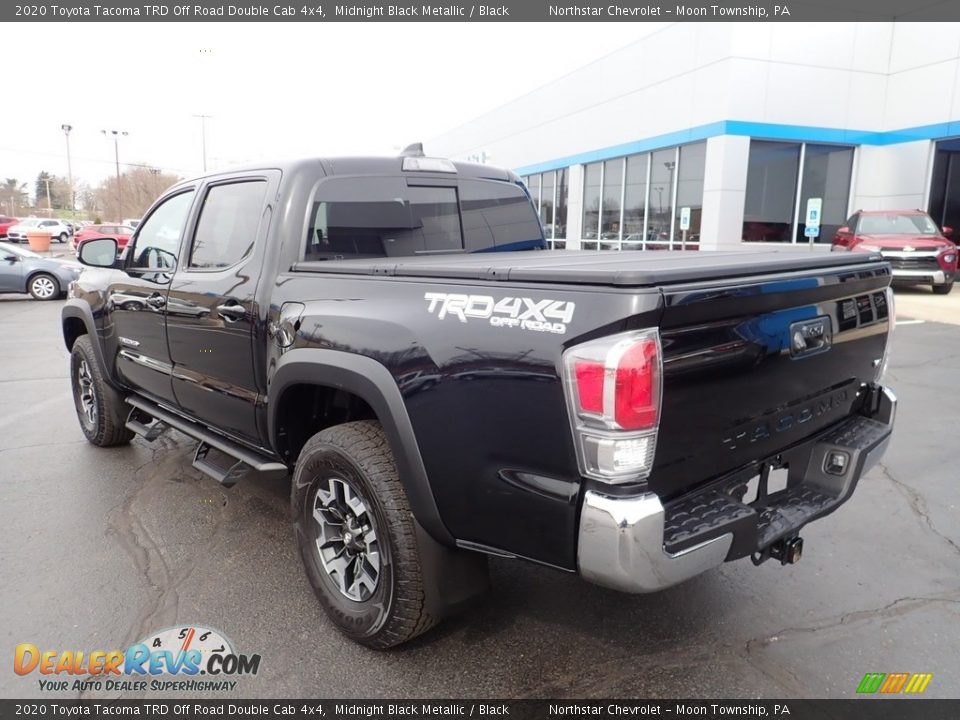 2020 Toyota Tacoma TRD Off Road Double Cab 4x4 Midnight Black Metallic / Black Photo #4