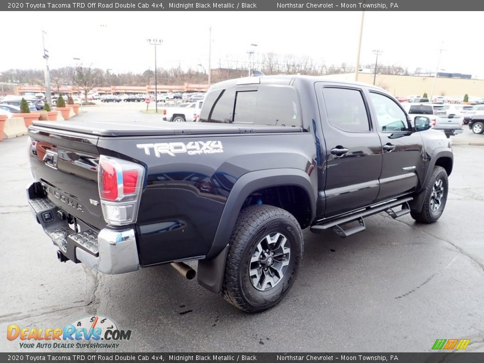 2020 Toyota Tacoma TRD Off Road Double Cab 4x4 Midnight Black Metallic / Black Photo #8