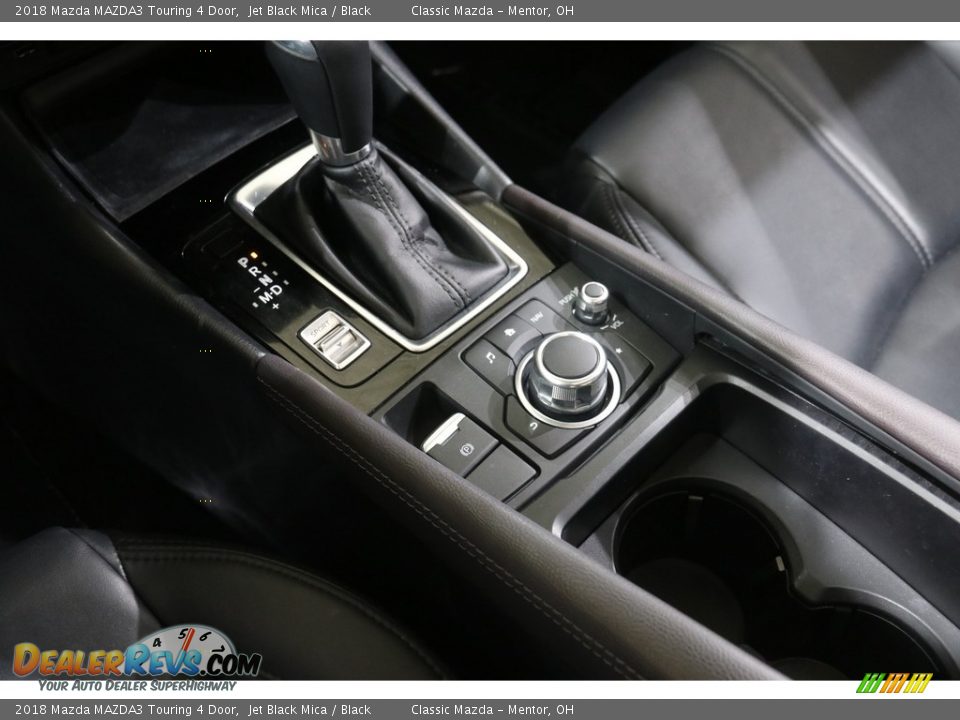 2018 Mazda MAZDA3 Touring 4 Door Jet Black Mica / Black Photo #13