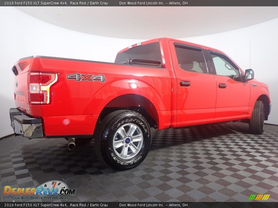 2019 Ford F150 XLT SuperCrew 4x4 Race Red / Earth Gray Photo #16