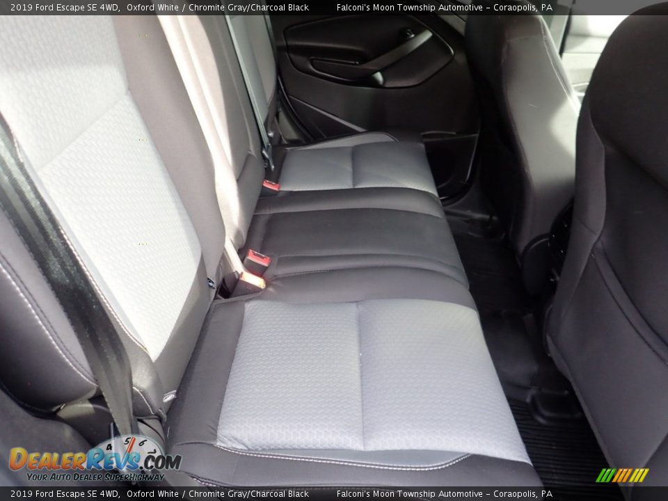 2019 Ford Escape SE 4WD Oxford White / Chromite Gray/Charcoal Black Photo #14