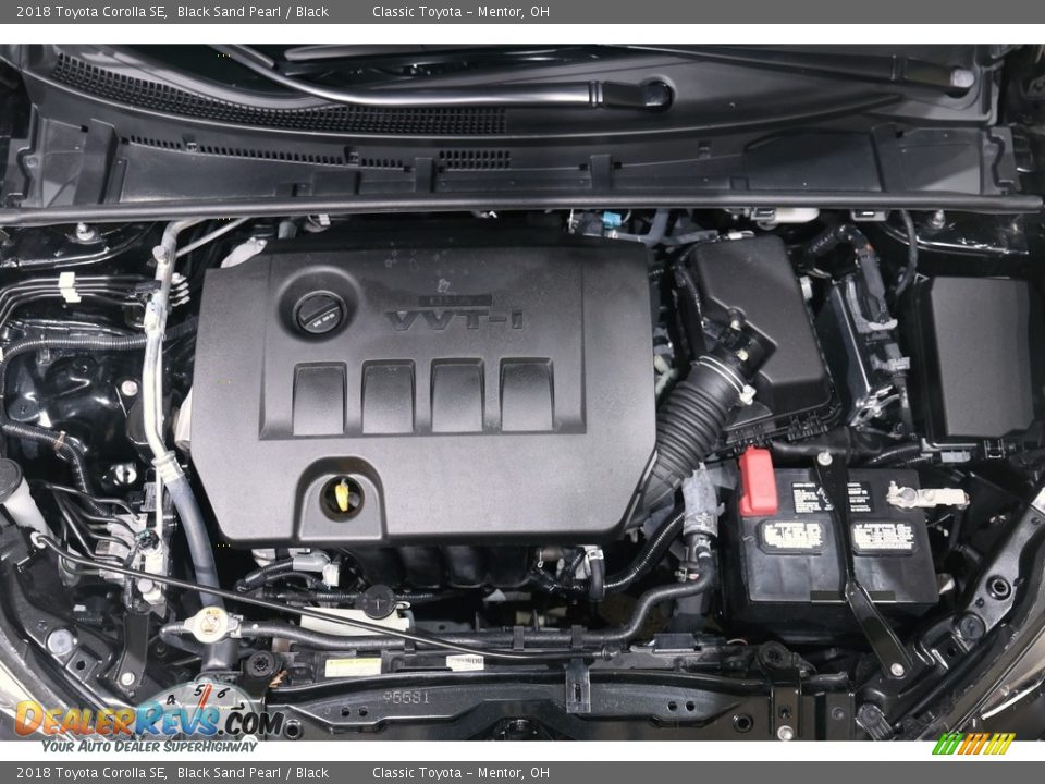 2018 Toyota Corolla SE Black Sand Pearl / Black Photo #19