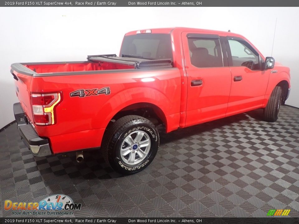 2019 Ford F150 XLT SuperCrew 4x4 Race Red / Earth Gray Photo #17
