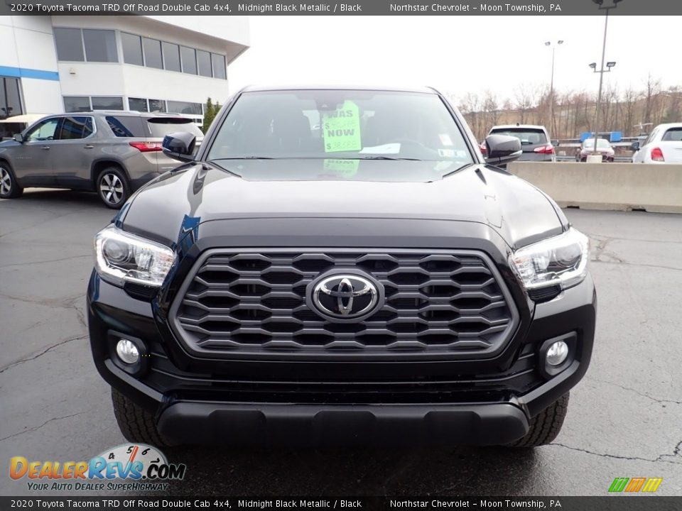 2020 Toyota Tacoma TRD Off Road Double Cab 4x4 Midnight Black Metallic / Black Photo #12