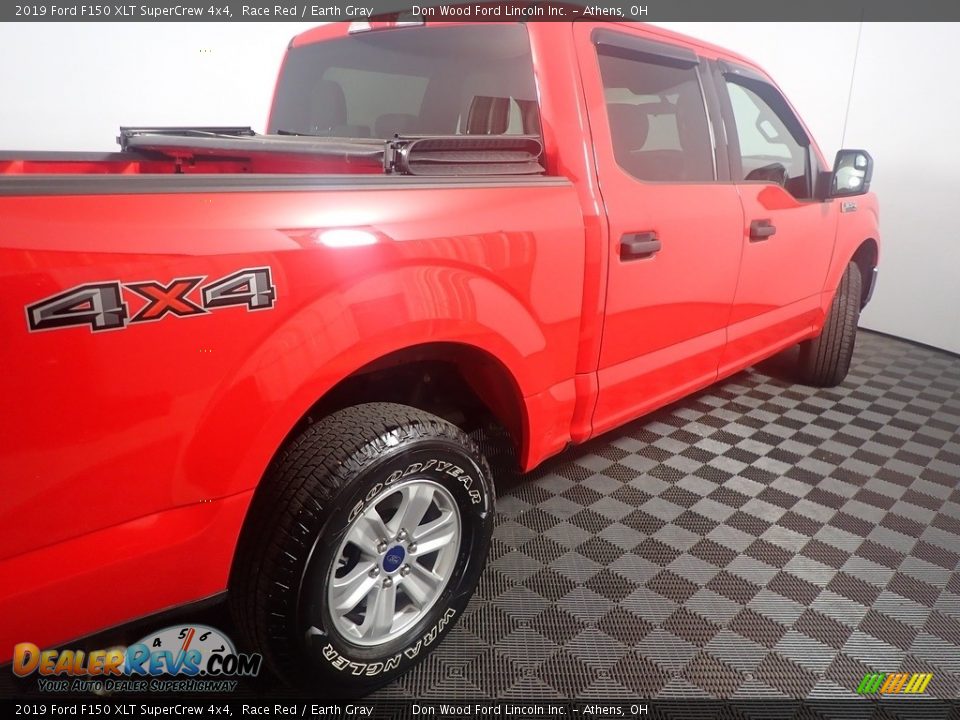 2019 Ford F150 XLT SuperCrew 4x4 Race Red / Earth Gray Photo #19