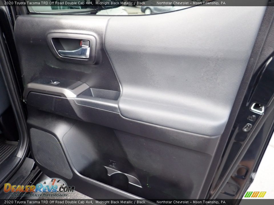 2020 Toyota Tacoma TRD Off Road Double Cab 4x4 Midnight Black Metallic / Black Photo #18