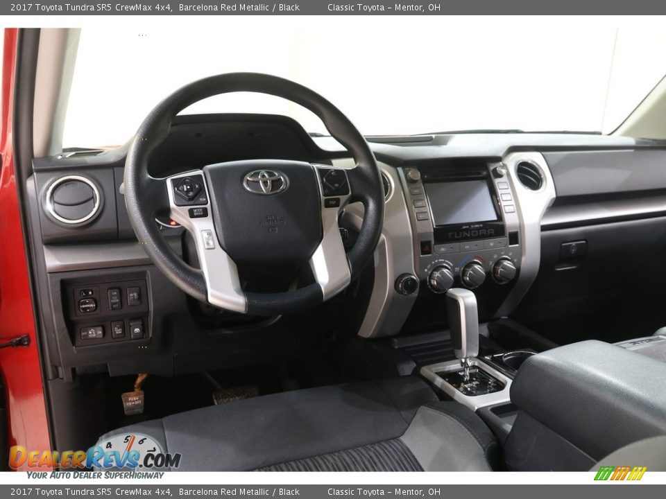 2017 Toyota Tundra SR5 CrewMax 4x4 Barcelona Red Metallic / Black Photo #6