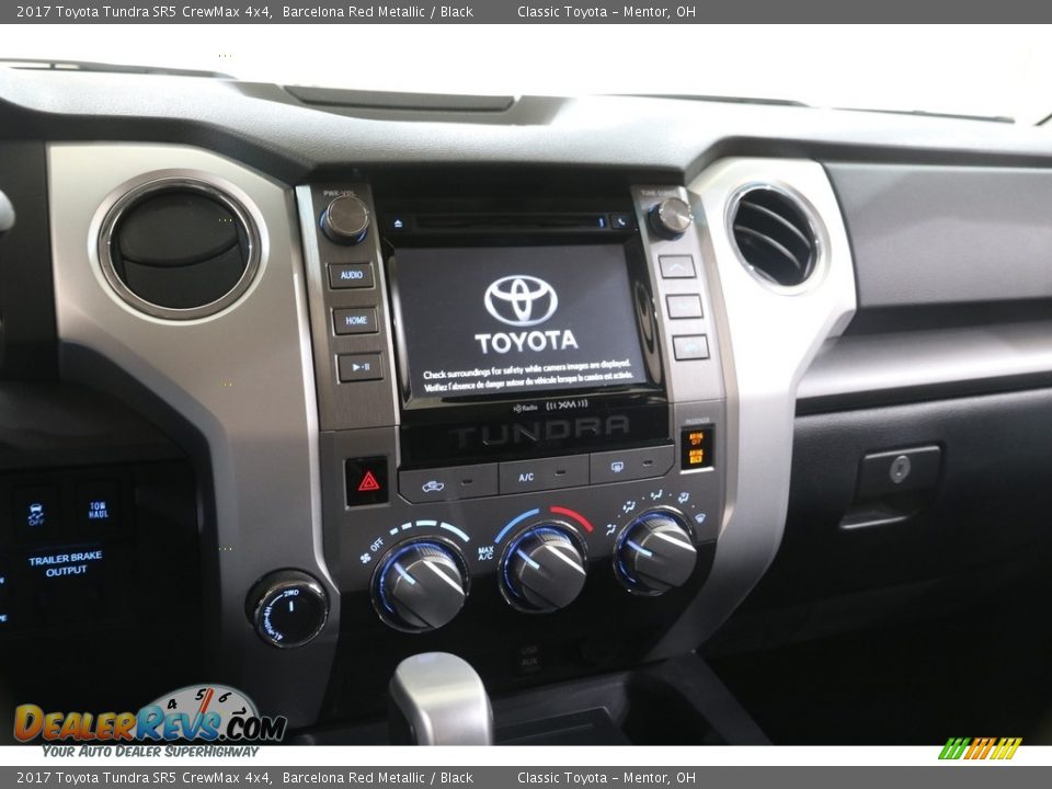 2017 Toyota Tundra SR5 CrewMax 4x4 Barcelona Red Metallic / Black Photo #9
