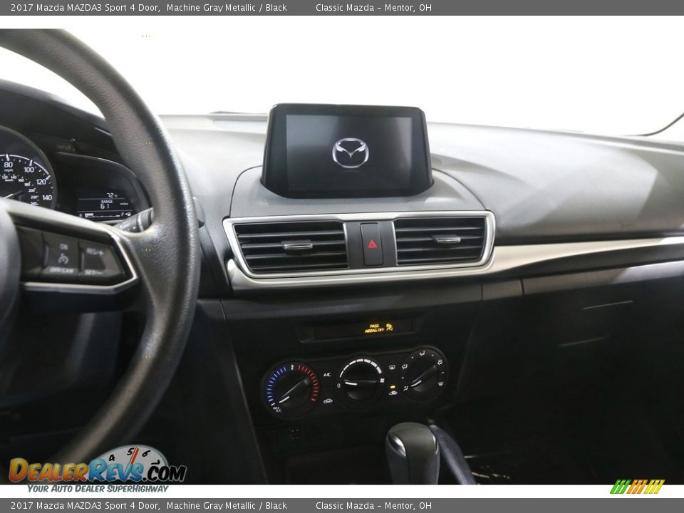 2017 Mazda MAZDA3 Sport 4 Door Machine Gray Metallic / Black Photo #9