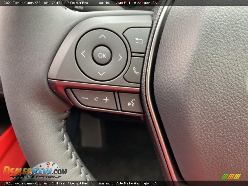 2021 Toyota Camry XSE Steering Wheel Photo #6