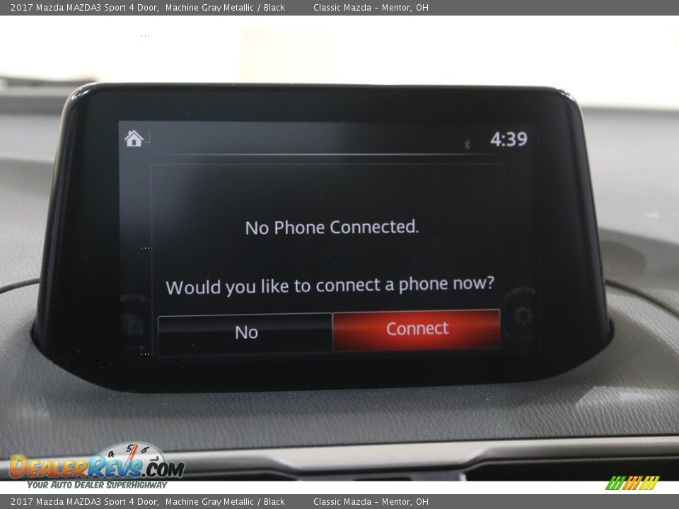 2017 Mazda MAZDA3 Sport 4 Door Machine Gray Metallic / Black Photo #11