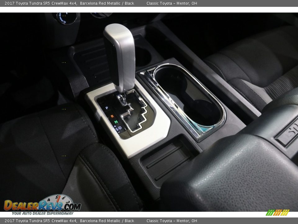 2017 Toyota Tundra SR5 CrewMax 4x4 Barcelona Red Metallic / Black Photo #14