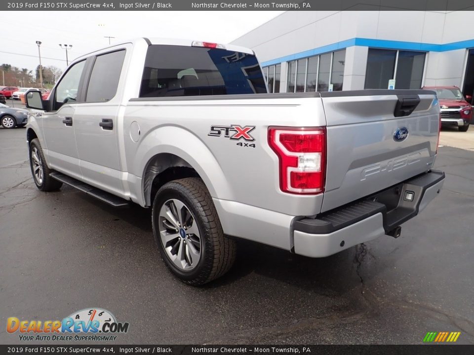 2019 Ford F150 STX SuperCrew 4x4 Ingot Silver / Black Photo #4