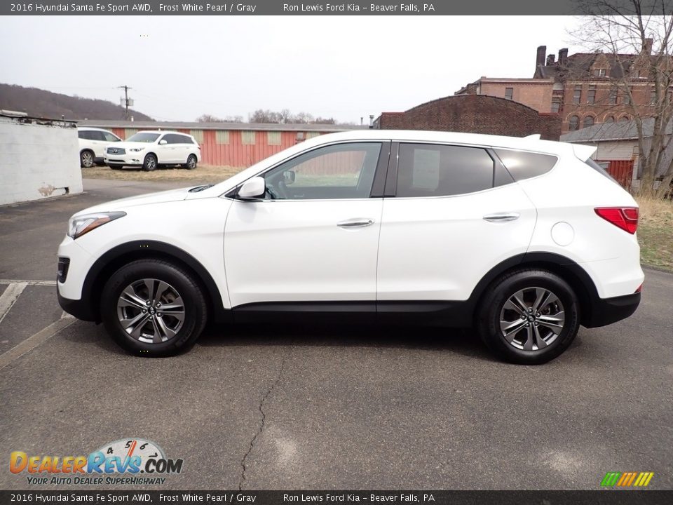 Frost White Pearl 2016 Hyundai Santa Fe Sport AWD Photo #6