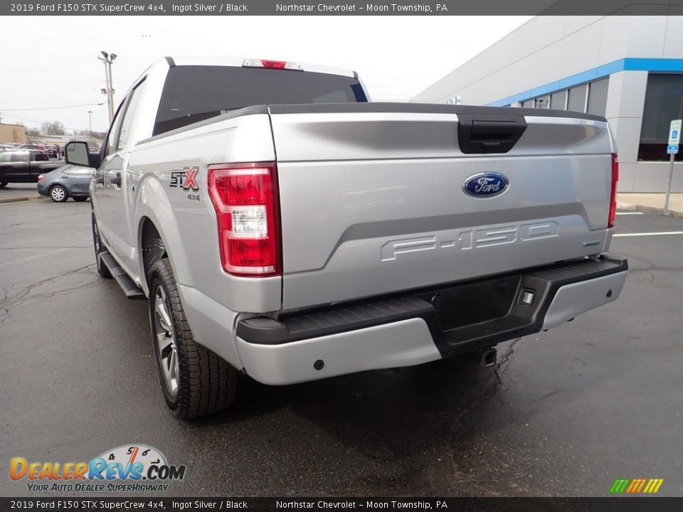 2019 Ford F150 STX SuperCrew 4x4 Ingot Silver / Black Photo #5