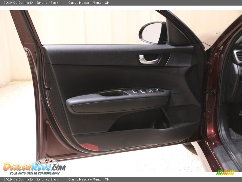 2019 Kia Optima LX Sangria / Black Photo #4
