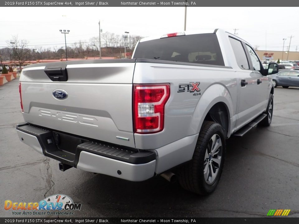 2019 Ford F150 STX SuperCrew 4x4 Ingot Silver / Black Photo #7